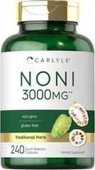 Noni Fruit 3000 Mg Morinda Citrifolia Free Radical Scavenger Immune, 240 Caps