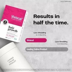 Viviscal Hair Growth Supplement for Women 180 Tablets 3 Month Supply Free ship