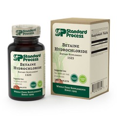 Standard Process – Betaine Hydrochloride – 180 Tablets