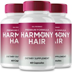 HarmonyHair Harmony Hair Oil Supplement – 180 Capsules (3 Pack)