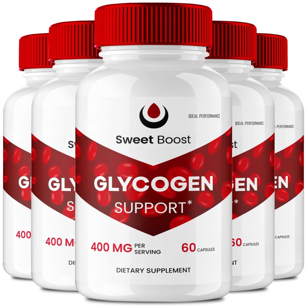 Sweet Boost General Wellness Supplement – 300 Capsules (5 Pack)