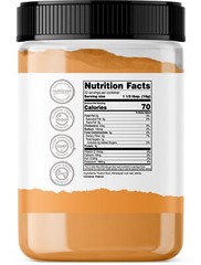 Nutricost Peanut Butter Powder – No Sugar Added (12.6 oz) Non-GMO