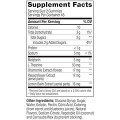 OLLY Sleep Gummies 3mg Melatonin 90 Count