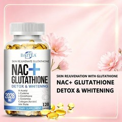 NAC Glutathione Collagen Supplement – Anti-Aging, Antioxidant & Anti-Allergy NEW