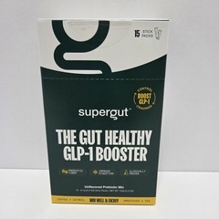 Supergut Gut Health Booster High Fiber Supplement Mix Unflavored Prebiotic 12/26