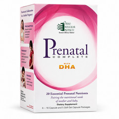 Ortho Molecular Prenatal Complete With DHA Vitamins Softgels Dietary Supplement