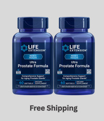 2X Life Extension Ultra Prostate Formula (60 softgels) – New & Free Shipping