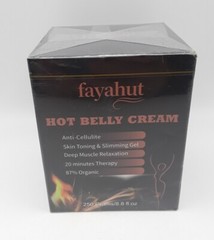 Fayahut Hot Belly Cream 250 grams/8.8fl oz Exp 2/28/2027 Sealed Box