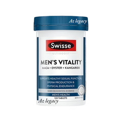 BUY 1 FREE 1 Swisse Ultiboost Men’s Vitality Maca + Oyster + Kangaroo 120Tablets