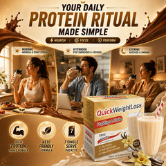 QWL Very Vanilla Pudding Shake- Meal replacement -15g Protein, Low Calorie -7ct.