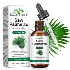 60ML Saw Palmetto Oil Drops – Pure Vegan for prostate health and vitality