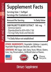 Saw Palmetto extract – SAW PALMETTO – Hair nourishment 3 Bottle