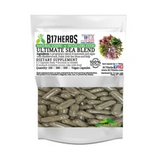 Ultimate Sea Blend- Irish Moss, Bladderwrack, Kelp, Dulse – Dr Sebi 100 V Caps