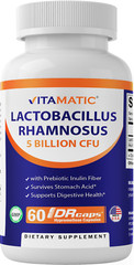 Vitamatic Lactobacillus Rhamnosus 5 Billion per DR Capsule (10 Billion Per 2 Cap