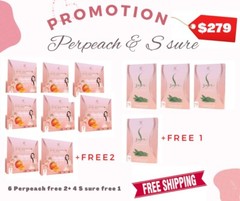 PER PEACH DETOX FIBER + S SURE DIETARY SUPPLEMENT /