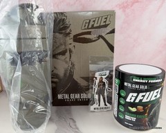 New G FUEL Metal Gear Solid Snake Eater Collector’s Box 40 Serving Tub Shaker +