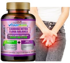 Candida Cleanse Complex Yeast Infection Treatment & Detox For Albicans