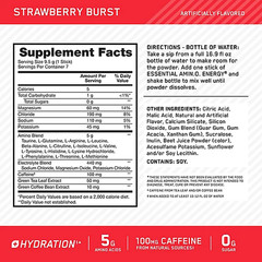 Optimum Nutrition Amino Energy Strawberry Burst Stick Packs 7 Sticks ~ Exp 9/27