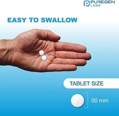 Puregen Labs Sodium Chloride Tablets 1 gm (1000 mg), USP | (15.4gr.) | 100 Count