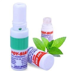 POY-SIAN Mark II 2-in-1 Thai Nasal Inhaler Menthol Aroma Stick Random Color