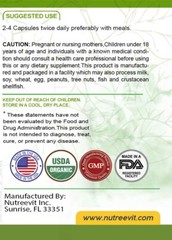 Noni Fruit Powder Capsules (Morinda Citrifolia) 500mg