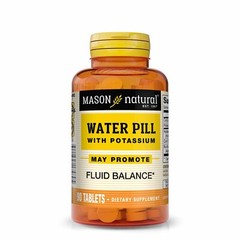 Mason Natural Water Pill with Potassium and Calcium – 90 Tablets
