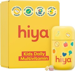 Hiya Kids Daily Multivitamin 30 Chewables – Ages 2+ Immune Support