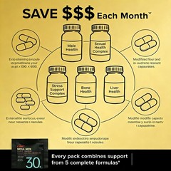 GNC MEN Performance and Vitality Vitamin Capsule – 30 Pack