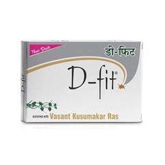 Herbal D-Fit (4×15 Capsules) Ayurvedic Glucose Wellness Support, With Jamun,Kare