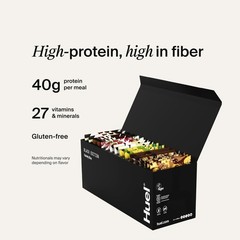 Huel Black Pack 40G Vegan Protein Complete Meal 27 Vitamins And Minerals Gluten