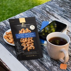 Squirrel Brand Sweet Brown Butter Cashews, 3.5 Ounces Ounce (Pack of 1)