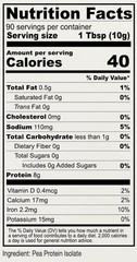 Anthony’s Premium Pea Protein, 2 lb, Plant Based, Gluten Free, Unflavored, Vegan