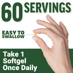 60 Softgels Oil of Oregano with Black Seed Oil Immune Digestion