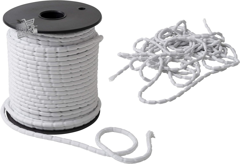 Leaded Wire Curtains 100g Super Heavy Made in Italy 5m White Ballast Rope Three