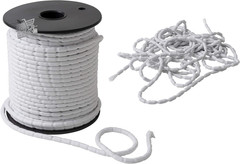 Leaded Wire Curtains 100g Super Heavy Made in Italy 5m White Ballast Rope Three
