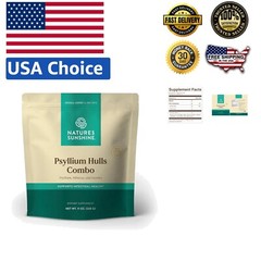 Organic Psyllium Hulls 11 Oz – Digestive Aid & Cholesterol Support for All Ages