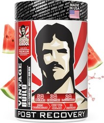 Old School Labs Vintage Build Post-Workout Recovery Powder Drink with BCAAs