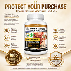kit parasite cleanse capsules Colon detox digestive health flush colon garlic