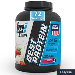 Whey Protein Powder, 5.2 Pounds, Strawberry Flavor, 24g Protein, Gluten Free