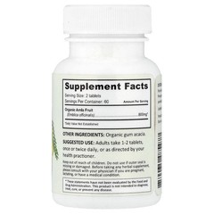 2 X Pure Indian Foods, Organic Amla Tablets, 120 Tablets (400 mg per Tablet)
