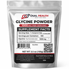 Glycine Powder Pure Amino Acid Supplement Sleep & Recovery Bulk Sizes