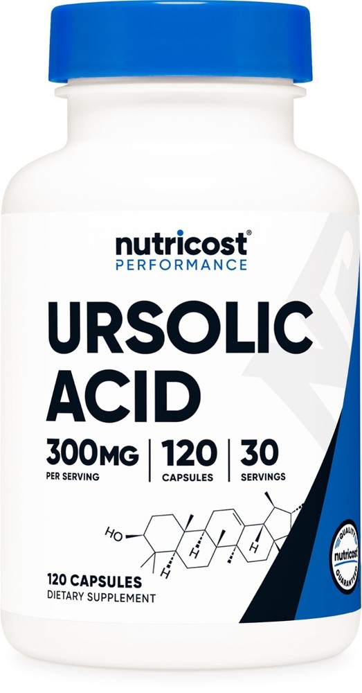 Nutricost Ursolic Acid 300mg, 120 Capsules