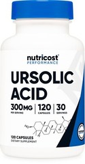 Nutricost Ursolic Acid 300mg, 120 Capsules