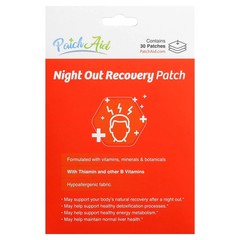 2 X PatchAid, Night Out Recovery Patch, 30 Patches
