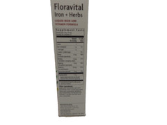 Floradix Floravital Iron + Herbs 8.5 Fl Oz – Energy, Blood Support -Exp 12/27