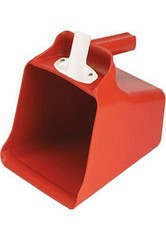 128 oz Red Polypropylene Scoop with Handle Bracket Remco 65524 Food Grade