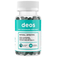 Deos Body Deodorizing Supplement Organic Parsley Chlorophyllin 30 Capsules