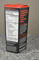 (1) M Drive Omega 3-6-9 Supplement 1200mg 60 Softgels EXP 02/2026 MDRIVE