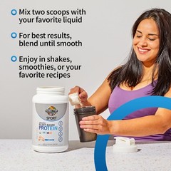 Garden of Life Sport Organic Plant-Based Chocolate Protein Powder 29.6oz