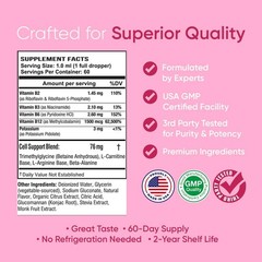 BioSource Labs Essential B Complex-Daily Vegan Vitamin B-Complex Sublingual Liqu